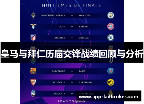 皇马与拜仁历届交锋战绩回顾与分析